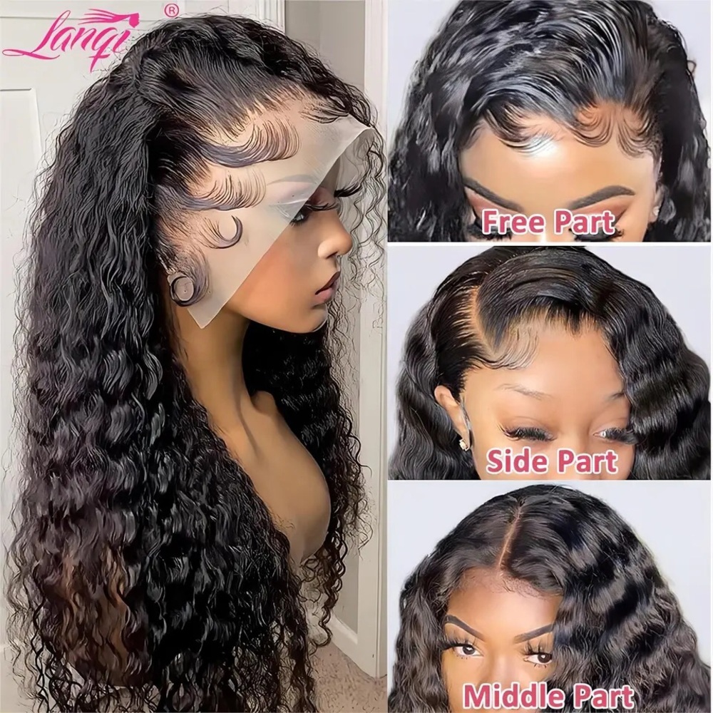 13*4 perruque cheveux humains brésilienne